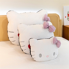 万美毛绒玩具 天使恶魔凯特猫抱枕