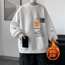 米白色加绒款