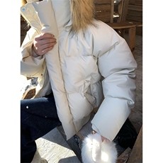 [网图]美式短款棉服帽子毛领可拆卸棉衣女外套5D3065-TP90不，男装棉衣，电商A102