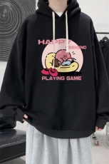连帽卫衣男大码运动服帽衫外套WY2313-P35加绒款-P40，男装卫衣，电商A040