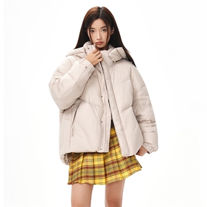 2025羽绒服冬季新连帽泡芙款情侣款 225-2-Y213-P255图片
