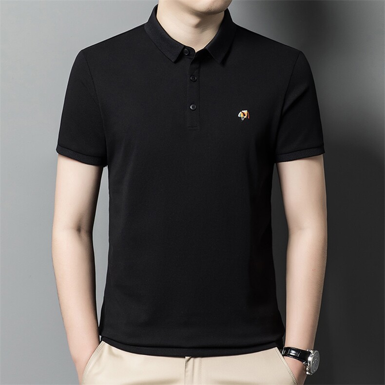 时尚百搭Polo衫翻领夏季男士休闲纯色短袖T恤半袖体恤衫SW526-P60,男装Polo衫,星座1105-3