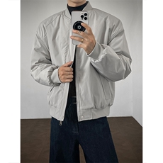 支持二开冬装加棉加厚夹克外套棉衣男女立领棒球服棉服M815-P65，男装夹克，电商A441