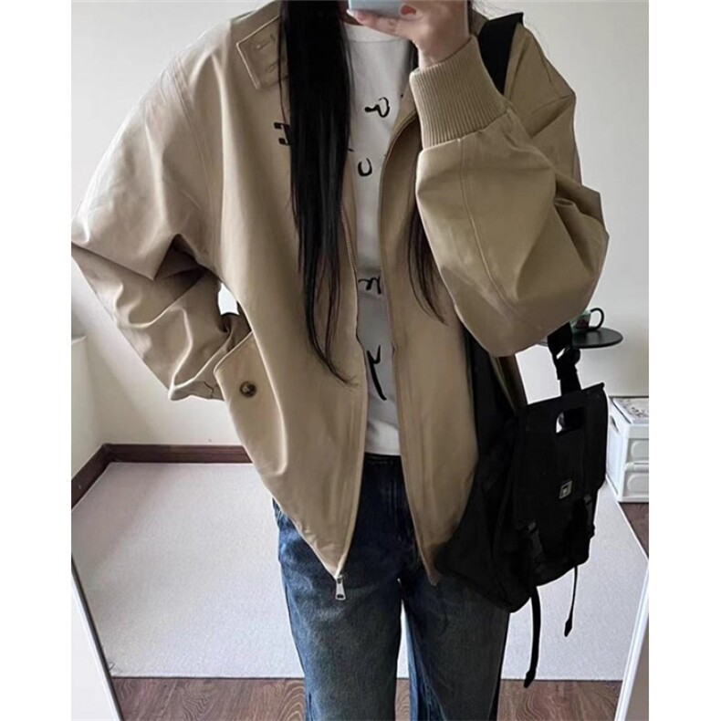 夹克外套女春秋加棉夹棉三防棉服宽松男女工装棒球服上衣J717,男装夹克,星座1116A（原606A-3）