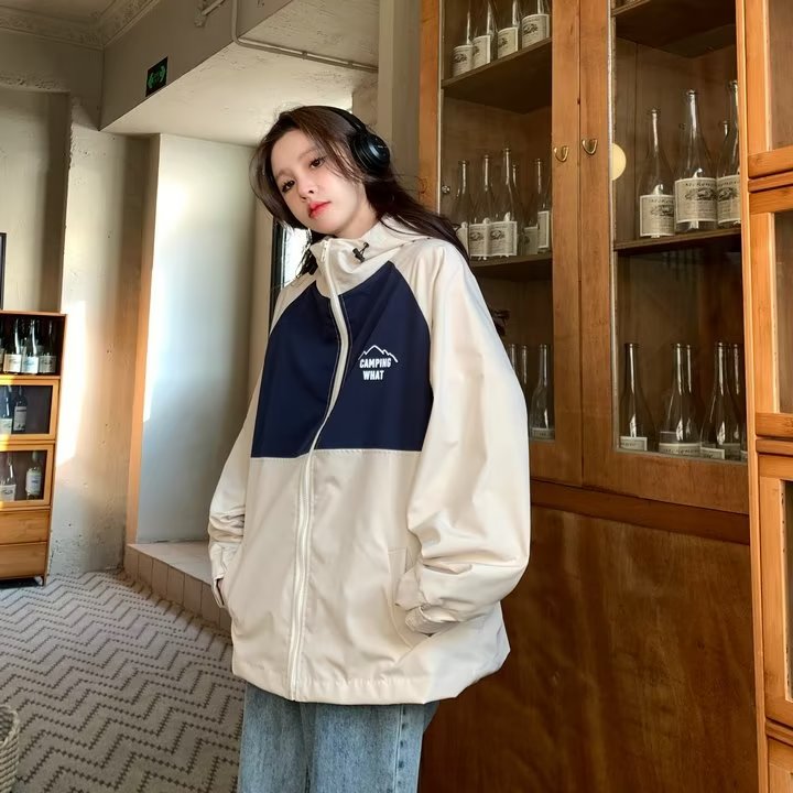 长袖新款原宿女百搭潮流流行时尚气质简约风衣文艺慵懒ins日系,男装风衣,星座1210-1