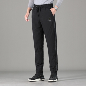 BEYK5212钱塘2020-2中年男士商务休闲厚款冬季百搭羽绒裤P117,男装棉裤,钱塘207-2