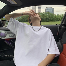 春夏少年感衬衫T恤220g精梳棉纯棉小众设计感短袖TX601-特P22，男装T恤，电商A178