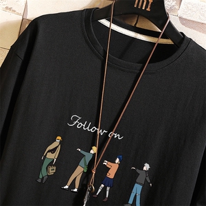 TX3043-P25 纯长袖t恤男大码圆领打底衫体恤上衣服图片