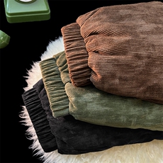 【量大有差】光板灯芯绒拼接冲锋棉衣棉服棉袄立领面包服G1615P75，男装棉衣，星座207