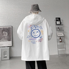 连帽夹克男大码胖子棒球服上衣外套JK65180-P45，男装夹克，电商A040
