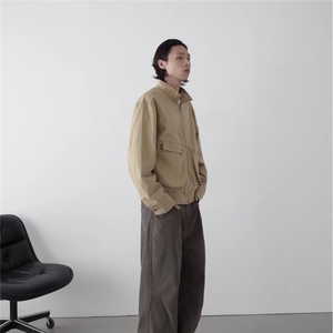 美式复古水洗做旧工装裤男女款秋冬潮牌宽松vintage质感直筒长裤
