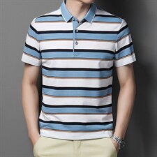 POLO衫男上衣半袖男装衣服男士体恤衫T恤潮牌休闲翻领爸爸短袖男，男装T恤，电商B212（原钱塘6029）
