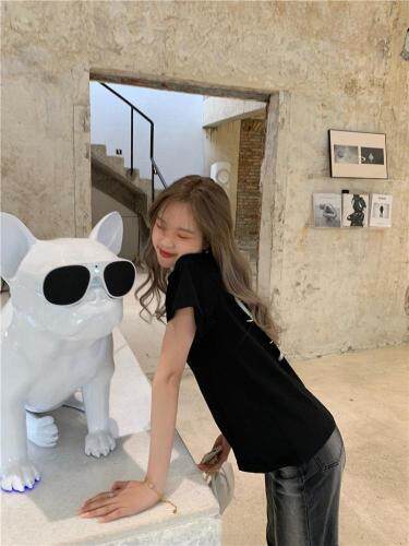 【现货】夏季新品爱心印花短袖，女装，F/TU