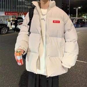 新款棉衣男冬加绒加厚棉袄外套青少年宽松立领潮面包服TT53 P63图片