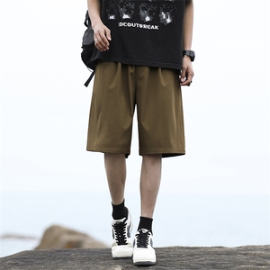 柔软垂顺休闲透气短裤挺括宽松超薄冰丝裤百搭  DK516特批15控39图片
