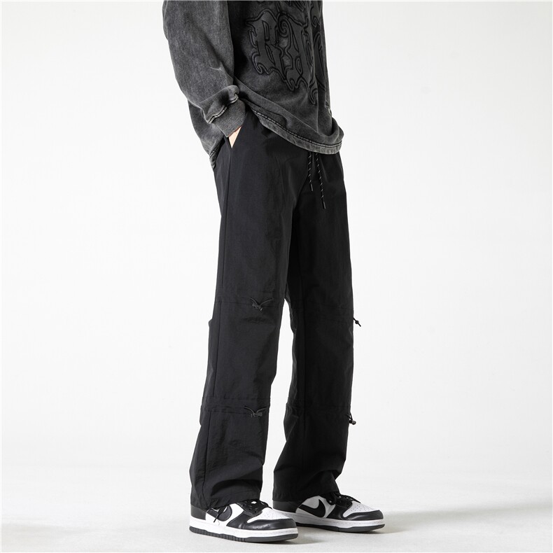 抖音品质春季潮流新款户外松紧宽松休闲裤B315-K24012-P50控68,男装休闲裤,电商B315