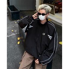 痞帅外套男ins高街潮牌港风日系原宿风韩版潮流宽松夹克JK12-P68，男装夹克，星座308B-2
