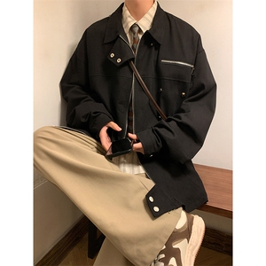 春秋夹克日系机能外套小众设计感上衣港风潮1016-1 JK53 P88 K118图片