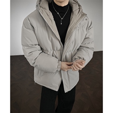 冬季clean撞色棉服中性加厚连帽短款棉衣HZ8811-特P68不议价，男装棉衣，星座610B-1