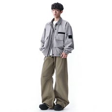 春款现货复古休闲工装夹克男士翻领宽松外套JK02656-P78，男装夹克，星座308B-2