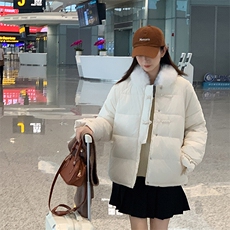 CC084-P100新中式风盘扣棉服女冬季新款短款面包服外套棉衣潮，男装棉衣，星座911-3