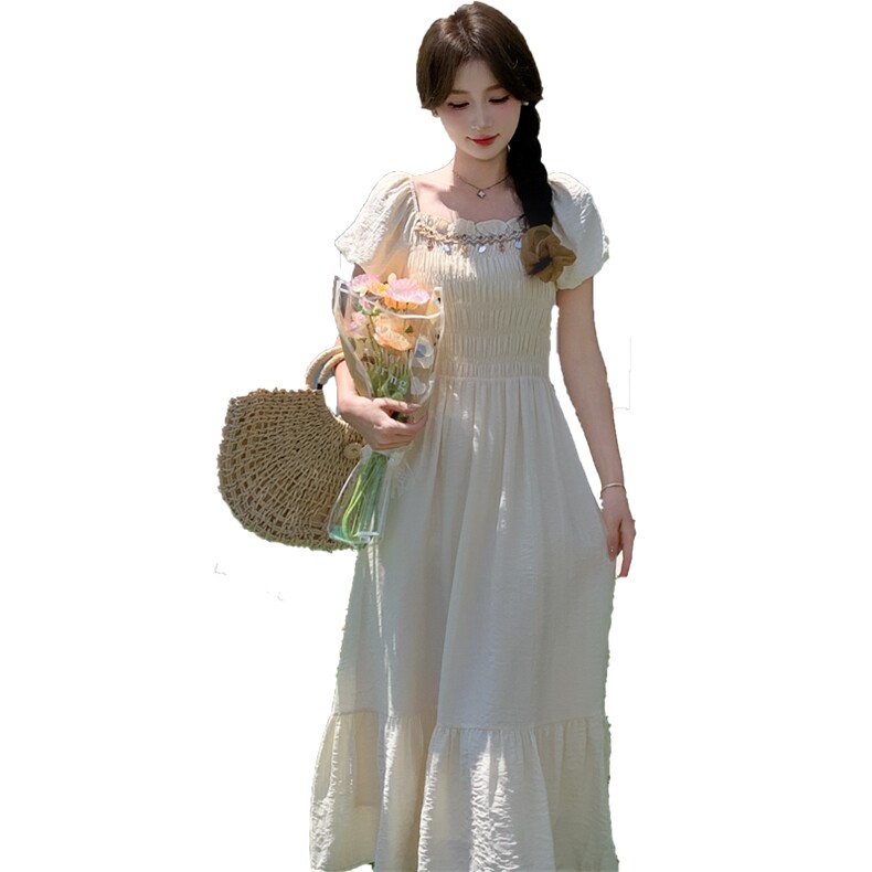 现货主推223-1357P140K198夏季仙女裙夏季常规2025年,女装连衣裙,莘蕾