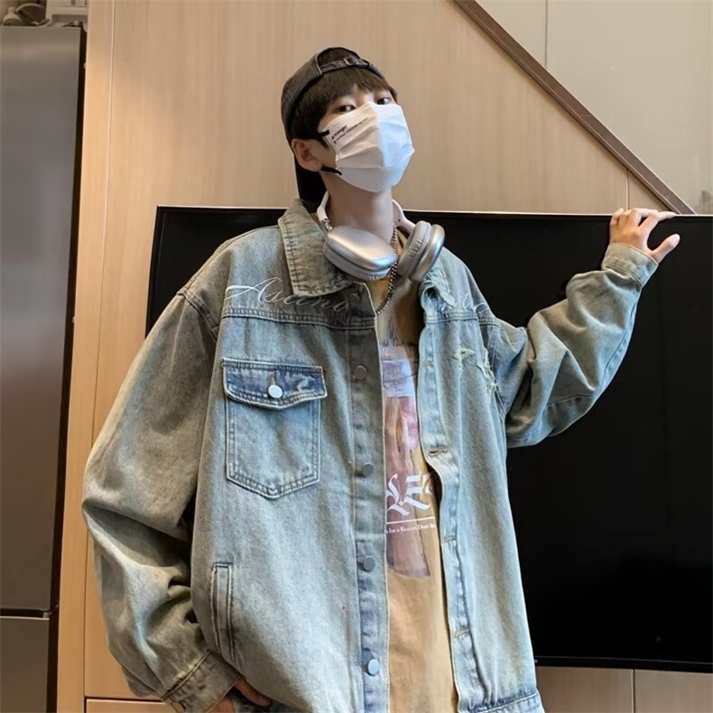 秋季青春流行男夹克文艺潮外套J2112P65,男装夹克,星座1116-2