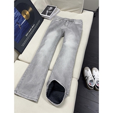B221美式ins高街修身微喇弹力加绒牛仔裤LK24377-特P48控88，男装牛仔裤，电商B221