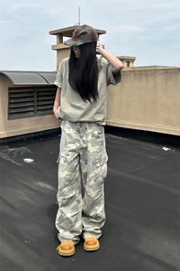 【网图】B221 美式高品质多口袋休闲迷彩工装裤子 LK24253-特P48图片