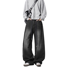 HK0080-P58-X98-尺码s-2xl-克重：蓝色350g黑色380g-无影墙，男装牛仔裤，电商A310
