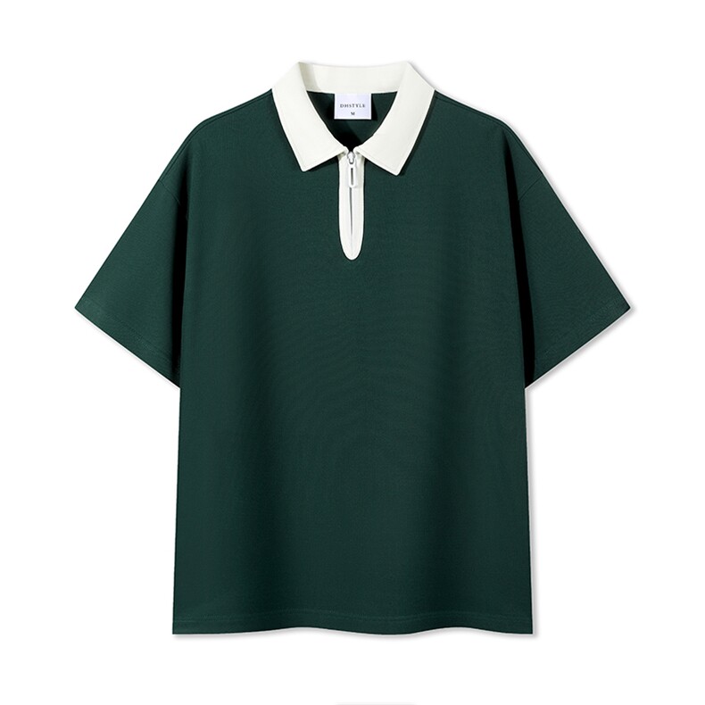 40支双纱珠地240克8色S-3XL65%棉35聚酯纤维男女款T恤衬衫,男装T恤,星座301D-4(原星座1004-4）