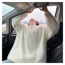 毛衣男女秋冬季高级感痞帅加厚圆领针织衫网络图，男装针织衫/毛衣，星座410-6（原星座1304-1）