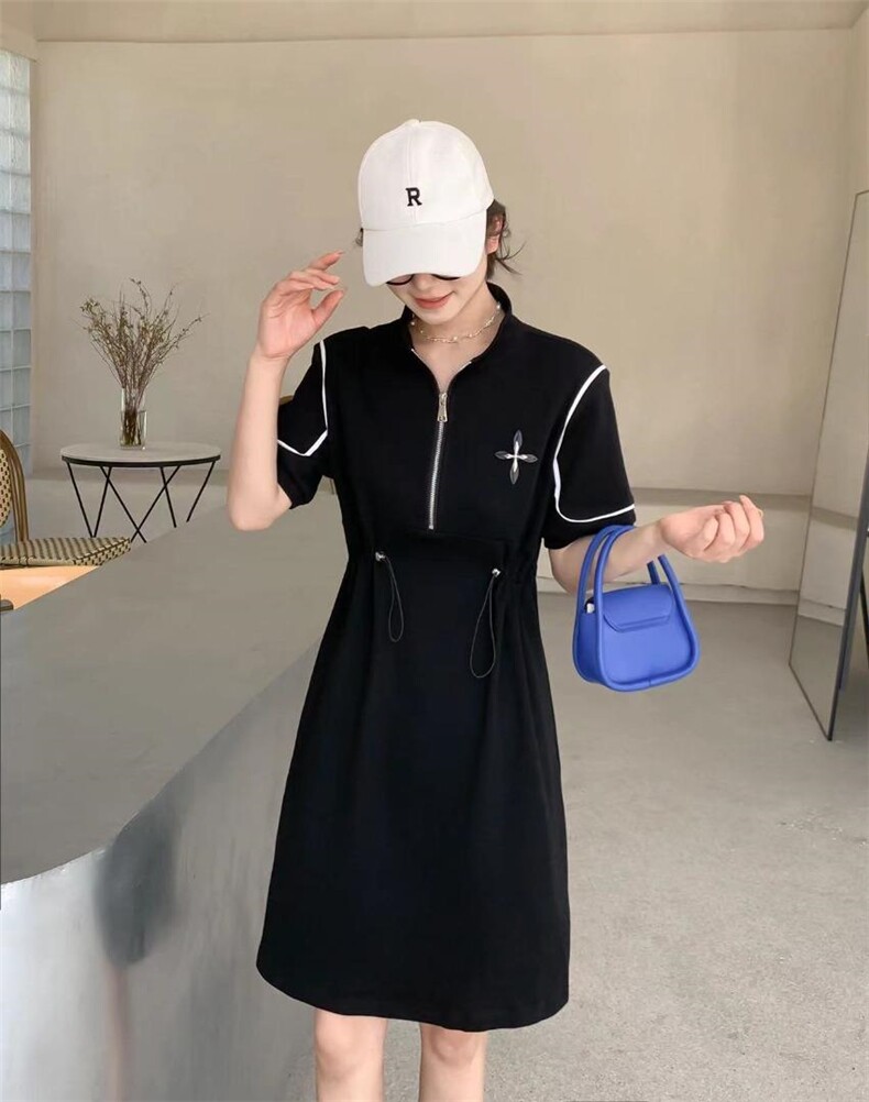 [现货]休闲连衣裙，三色、三个尺码，女装连衣裙，依柏璐(1F)