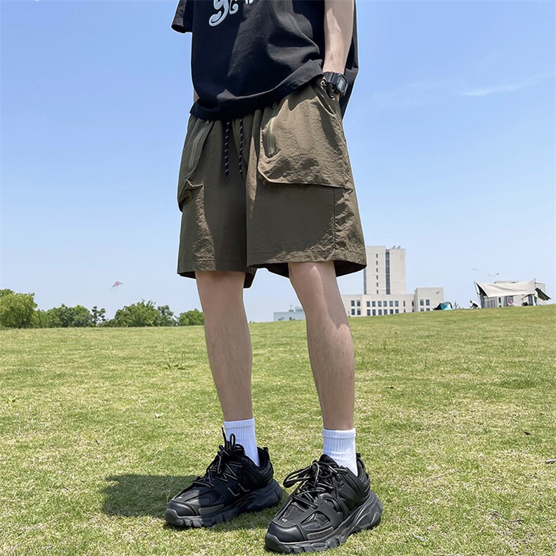 K677-P35夏季宽松型大口袋五分裤,男装休闲裤,星座1501-1