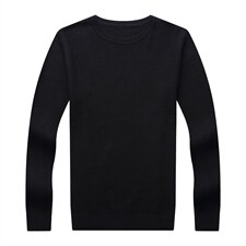 21秋冬新款圆领纯色毛线衣针织羊毛中年男士休闲QLM910-P105图片