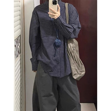 复古格子衬衫ZC0103-特批44，男装衬衫，星座313A(原308A-2)