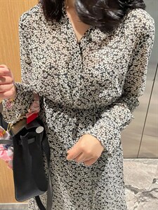 【现货】碎花连衣裙图片