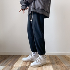 @秋季新品潮牌自制韩版休闲卫裤2078/P50限69，男装休闲裤，电商B350