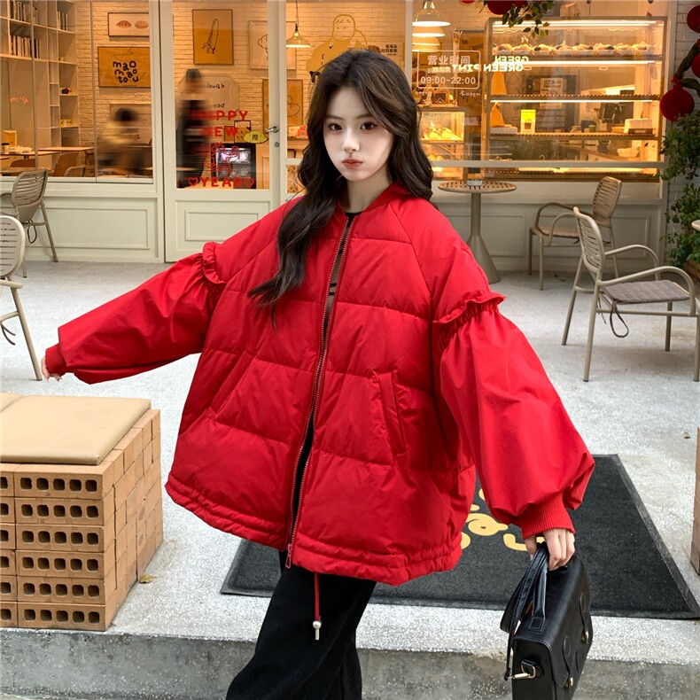 2025冬装新款简约时尚羽绒服B001-M221-P295-控438，女装羽绒服，依依服饰