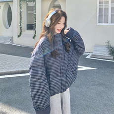 新品-5658-P325-K488-90绒送手套，女装羽绒服，2C275