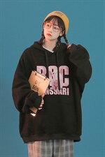 中性风22秋季个性趣味图案字母印花套头连帽卫衣W246P30控48，男装卫衣，A247A