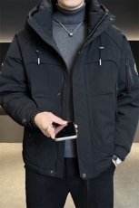 标50绒冬季新款冲锋衣连帽羽绒服男Y2518-P235控券后价298，男装夹克，电商B321-1