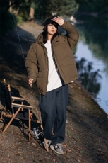 外27-2GANYOU日系多口袋设计连帽加厚棉服MY09-P215，男装棉衣，新杭派外27-2