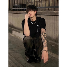 美式潮牌T恤纯棉体恤1209-1-T46-P25现货不缺货，男装T恤，星座1209-1