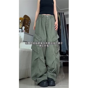 DW43-特P55美式水洗工装伐木裤男女潮牌2025新款潮-网图现货