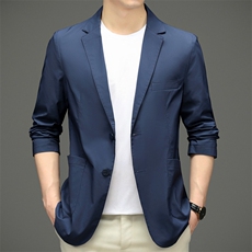 BF22602钱塘2020-2春秋新款中青年男士时尚休闲百搭西服P160，男装西服，钱塘207-2