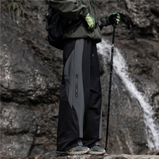 秋季新款山系户外机能拼色设计休闲冲锋裤B315-K25326-特p35控68，男装休闲裤，电商B315