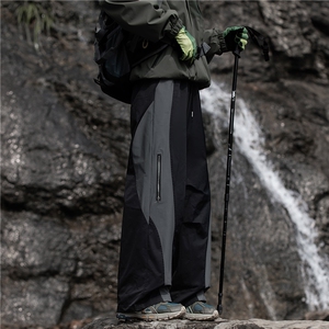 秋季新款山系户外机能拼色设计休闲冲锋裤B315-K25326-特p35控68图片