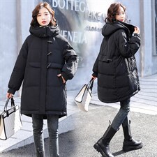 2021年冬季时尚保暖减龄甜美百搭舒适保暖羽绒棉服外套，女装羽绒服，寒都衣屋