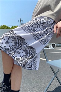 印花短裤宽松夏季男士5分冰丝沙滩宽松休闲裤A125-6610-P25图片